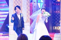 左からたむたむ、沙羅。(c)日本テレビ