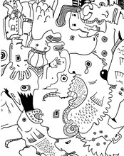 キュウぴろが描いた絵。