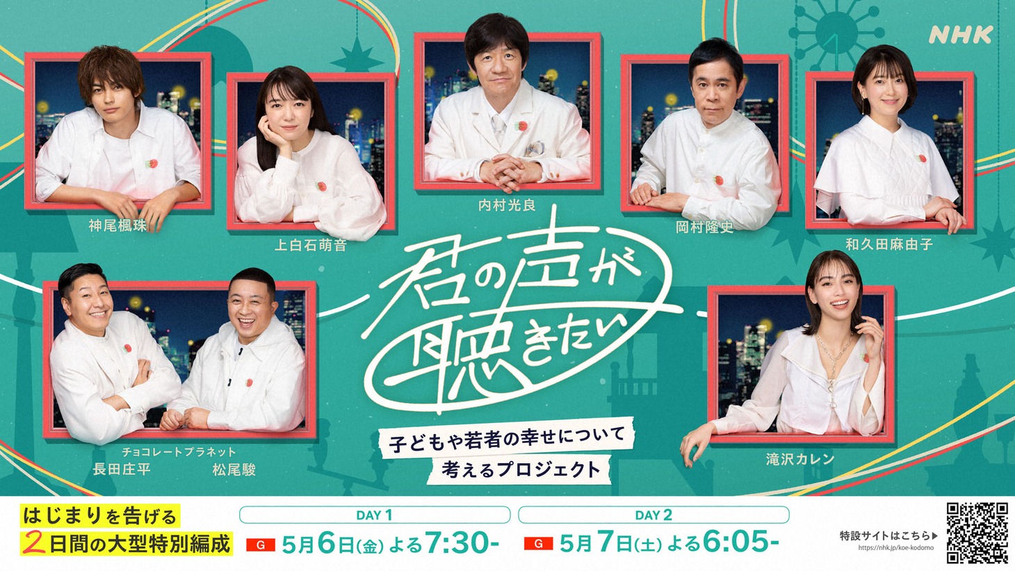 「君の声が聴きたい」プロジェクトのポスター。(c)NHK