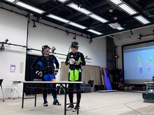 収録中の見取り図。