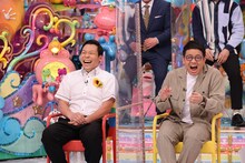 元「やぶれかぶれ」のインディアンス田渕とミキ昴生。(c)テレビ朝日