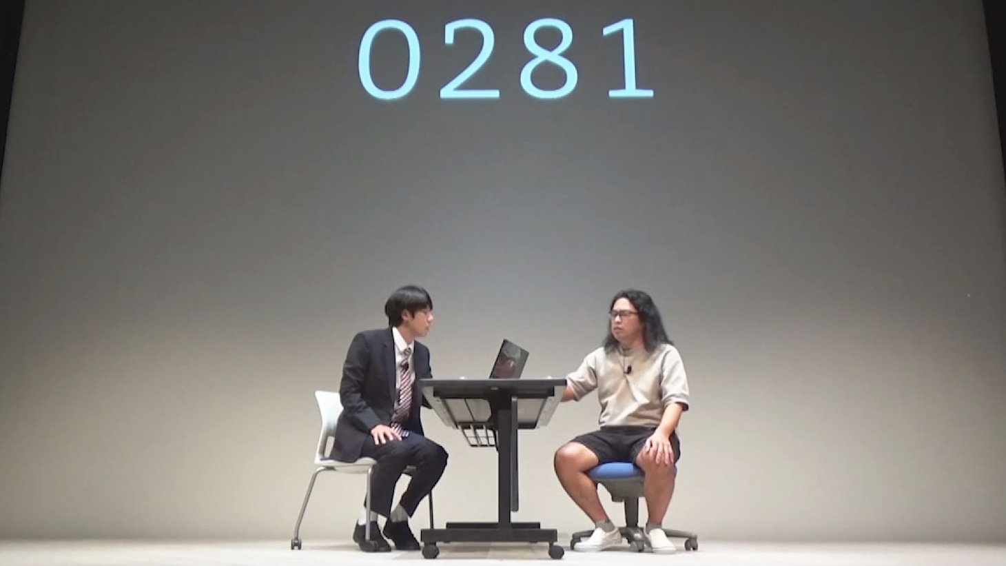 「銀座ロッチ」のワンシーン。