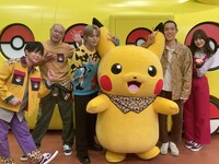 「ポケモンとどこいく!?」の出演者たち。