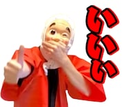 「大林ひょと子のひょっとこスタンプ」