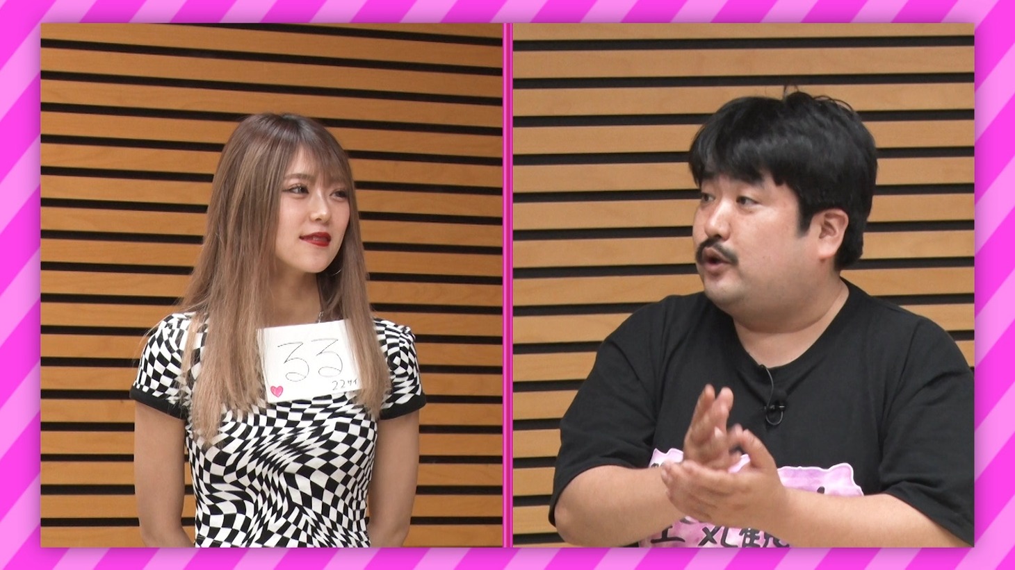 悩めるギャルと空気階段もぐら。(c)テレビ朝日