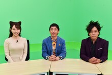 （左から）森千晴、さらば青春の光・森田、ぺこぱ松陰寺。