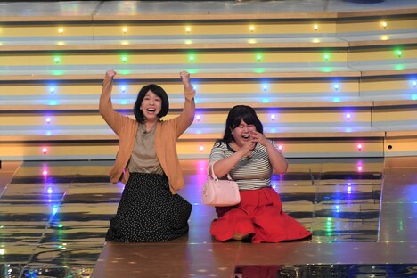 優勝決定の瞬間。(c)NHK