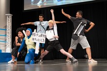 牛乳特濃だーいの面々。ママタルト、真空ジェシカ・ガク、ドンココ。