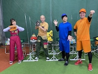 左から高橋ひかる、あばれる君、ティモンディ