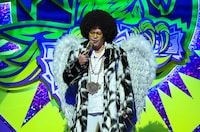 MCのくりぃむしちゅー有田。(c)TBS