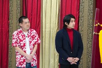 ゆにばーす川瀬名人の魅力を語る、くらげ渡辺（左）と入間国際宣言・千葉（右）。