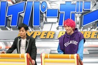 （左から）ネプチューン名倉、EXIT兼近。(c)フジテレビ