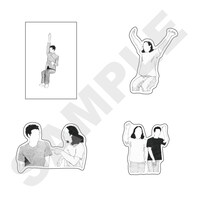 「瀬戸内海のカロ貝屋」ステッカー