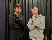 左からS-kaine、レイザーラモンRG。(c)テレビ朝日