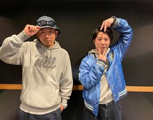 左からFORK、オッパショ石・蒲谷。(c)テレビ朝日