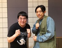 左からガクヅケ木田、KEN THE 390。(c)テレビ朝日