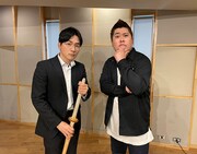 左からDOTAMA、柳原聖。(c)テレビ朝日