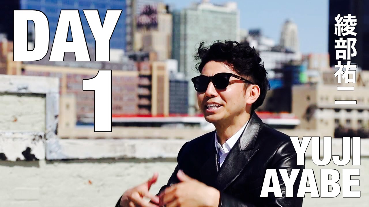 ピース綾部のYouTubeチャンネル「YUJI AYABE from AMERICA」より。
