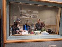 東野幸治がゲスト出演した「AマッソのMBSヤングタウン」収録の様子。