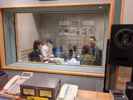 東野幸治がゲスト出演した「AマッソのMBSヤングタウン」収録の様子。