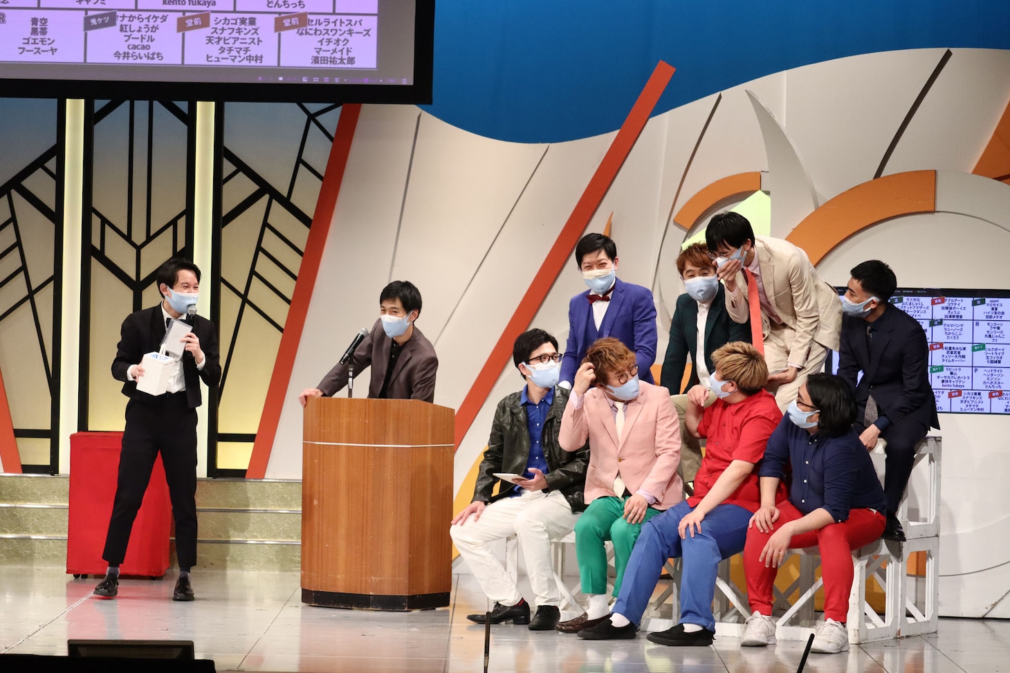 ドラフト会議の様子。