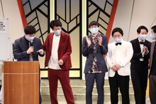 ロングコートダディ兎の司会ぶりに大笑いの一同。