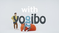 CM「かまいたち with Yogibo 初めてのYogibo Double」編より。