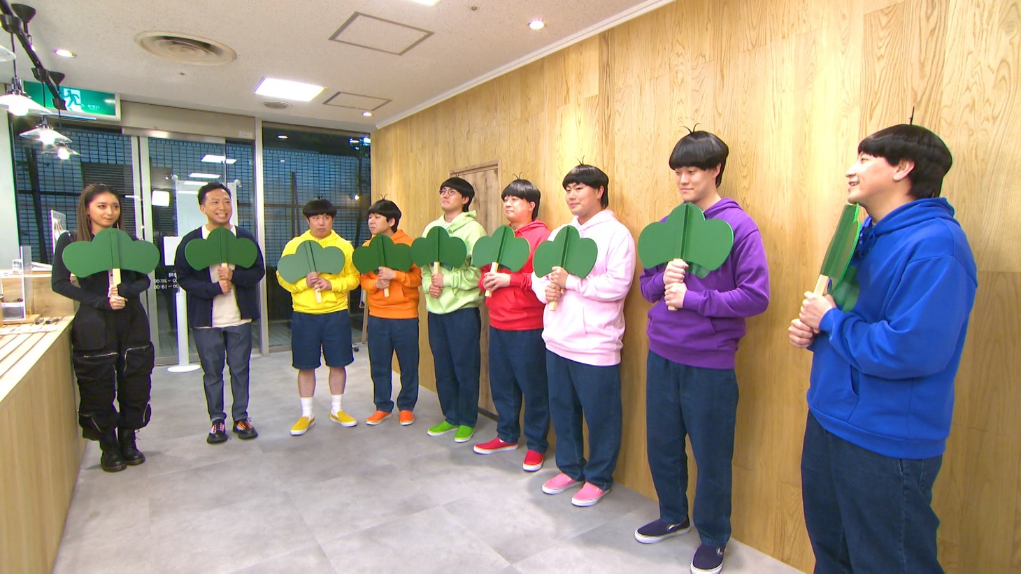 「ココなら絶対にコレ
でしょ！おそろい松さん」(c)フジテレビ