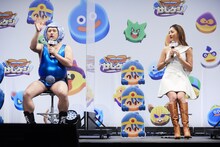 左からハリウッドザコシショウ、池田美優。