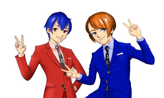 バーチャルキャラクターのアメリカザリガニ。