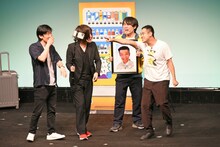 ランジャタイが参加したコント「コラボ」より。