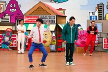 「火曜は全力！華大さんと千鳥くん」に出演する（左から）みちょぱ、流れ星☆ちゅうえい、千鳥。(c)関西テレビ