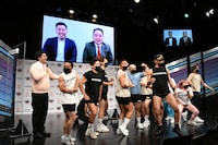 社長に丸かぶりのクリスタルジムメンバー。