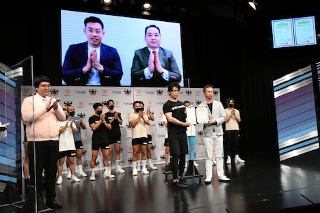 アンバサダー就任式の様子。