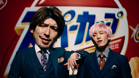 CM「1.5倍顔」編より。