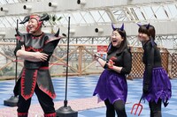 チョコレートプラネット長田とガンバレルーヤ。(c)中京テレビ