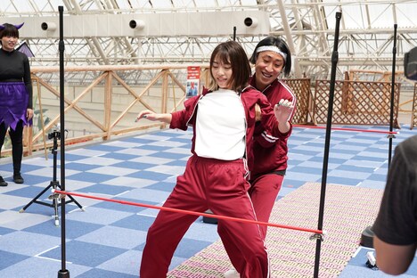 ゆってぃ&石川あんな夫妻 (c)中京テレビ