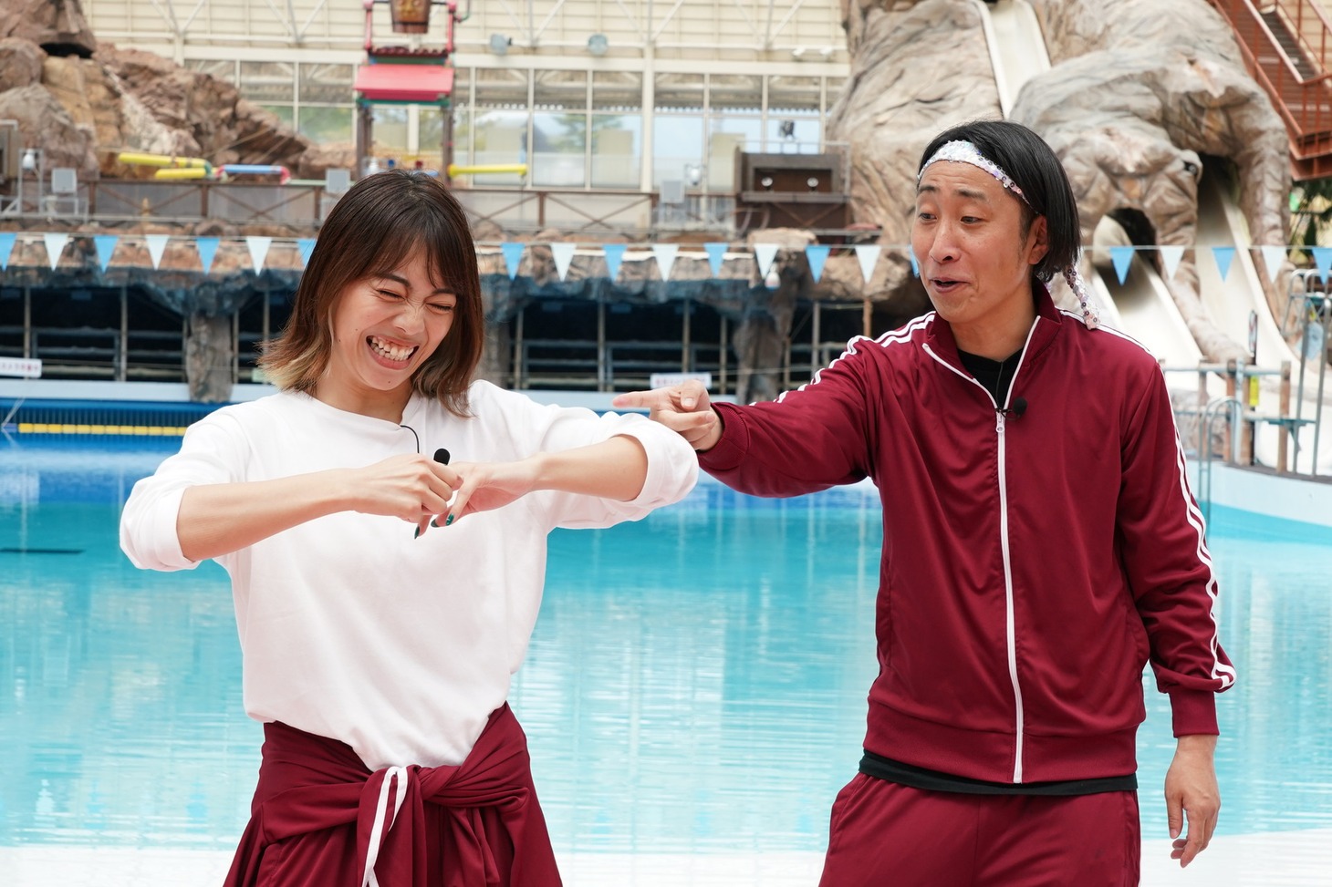 ゆってぃ＆石川あんな夫妻 (c)中京テレビ