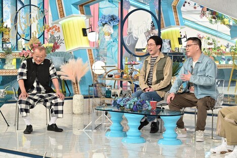 笑福亭鶴瓶とシソンヌ。(c)TBS