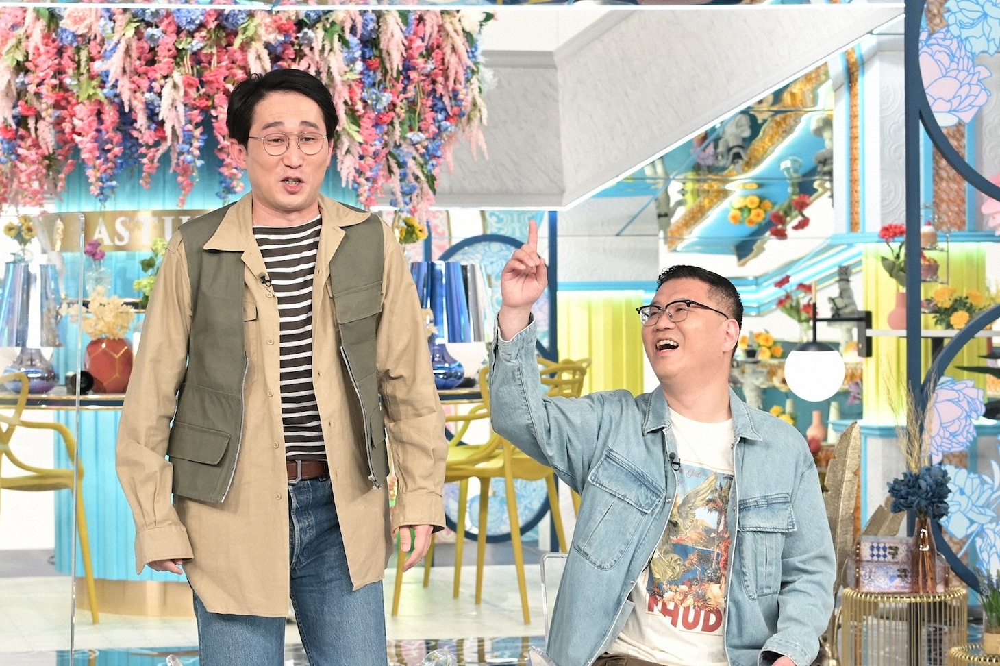 「A-Studio＋」に出演するシソンヌ。(c)TBS