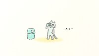 ハライチ岩井が声を当てる猫のキャラクター・サステニャ。