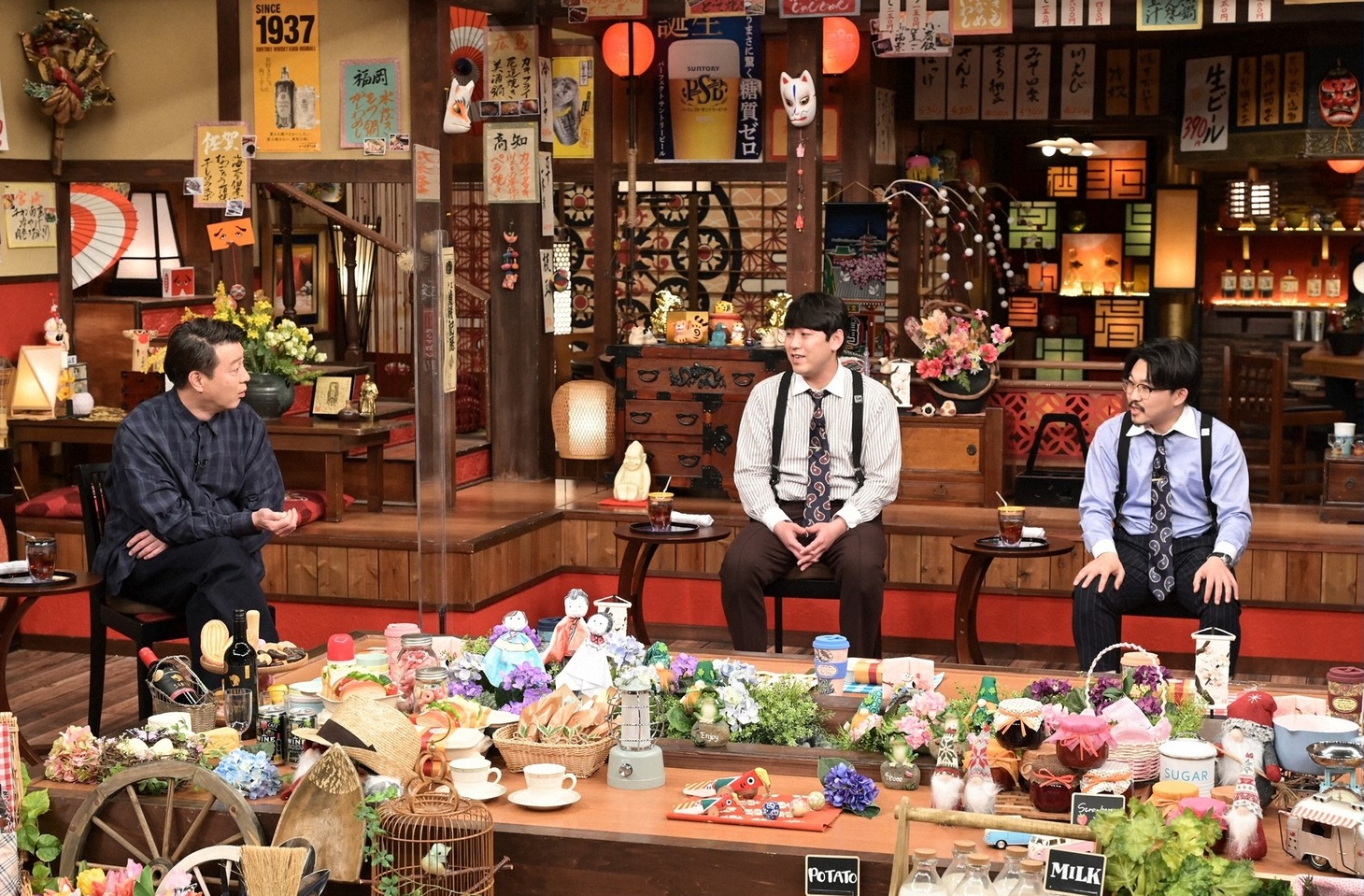 加藤浩次とオズワルド。(c)TBS
