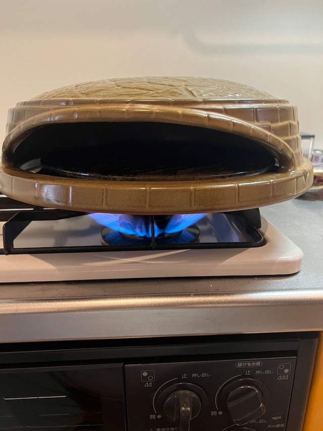 ピザを焼いていく。