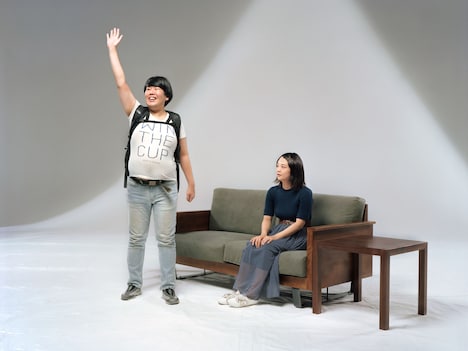 正田真弘「笑いの山脈」より、蛙亭。