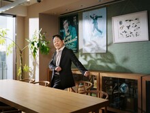 正田真弘「笑いの山脈」より、萩本欽一。