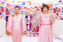 「千鳥のクセがスゴいネタGP」MCの千鳥。(c)フジテレビ