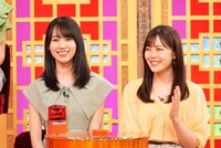左から賀喜遥香、柴田柚菜。(c)日本テレビ