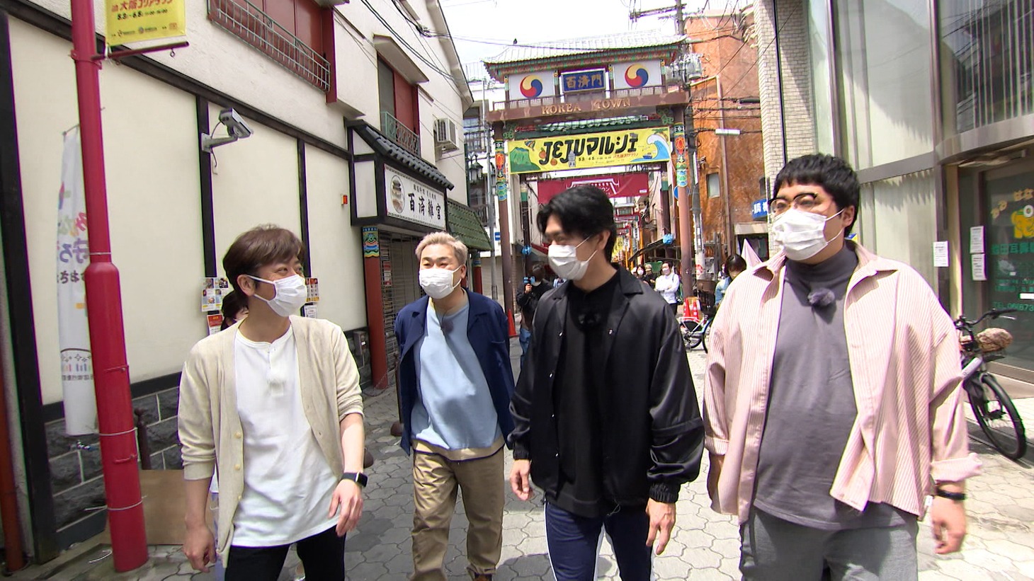「フットマップ」のワンシーン。(c)カンテレ