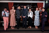 「特級激レア食材大捜索！ごちそうハンター」に出演する（左から）Wエンジン・チャンカワイ、森泉、博多華丸・大吉、平野レミ、村上佳菜子、ダイアン津田。(c)東海テレビ