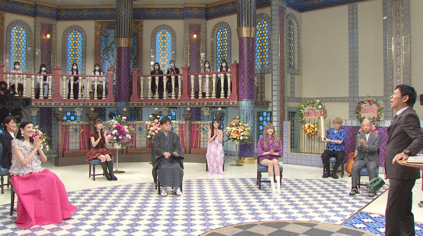 「踊る！さんま御殿!!」のワンシーン。(c)日本テレビ